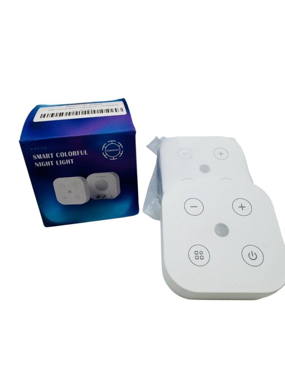 Smart Colorful Night Light With Adjustable Modes Light-Sensing Sensor Compact Si